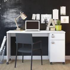 Mesa para Computador Lukaliam Malta 1 Porta 1 Gaveta