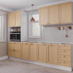 Cozinha Modulada 4 Peças sem Tampo 1 Torre 1 Aéreo 2 Balcões Arizona C