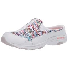 Easy Spirit Mule Tourguide Feminino, Couro branco, 6.5