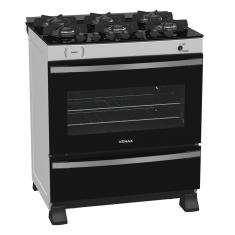 Fogao 6 Bocas Venax Maxi Vitreo Branco Gas Glp