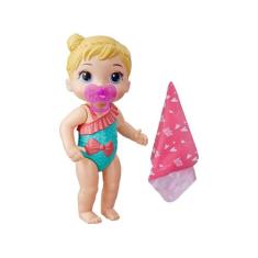 Baby Alive Bebe Banhos Carinhosos Boneca Loira Hasbro E8716, Colorido