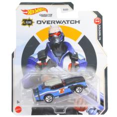 Carrinho Hot Wheels Character Cars Soldier 76 Overwatch GRM46