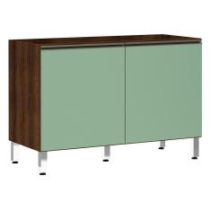 Balcão De Pia Sem Tamp 120cm Jade Com Verde Jade