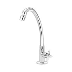 Torneira para Cozinha de Mesa Bica Alta Eco Cromada