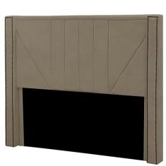 Cabeceira Casal Queen Estofada para Cama Box Toronto Veludo - Ateliê d