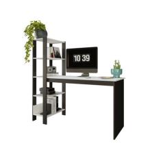 Escrivaninha Estudo Home Office Industrial Para Escritório Mesa Trabal