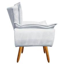 Namoradeira Opala Suede Castanho Cinza - DROSSI