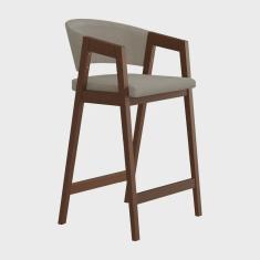 Banqueta Alta Avila Pinhão Madeira Maciça