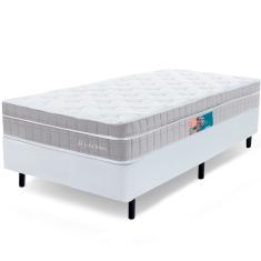 Cama Box Solteiro Premium Molas Ensacadas com Espuma D33 Astronasa 88x188cm bf Colchões