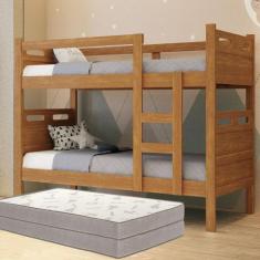 Beliche Confortável Reforçada Completa com 2 Colchões D33 - Poloshop E