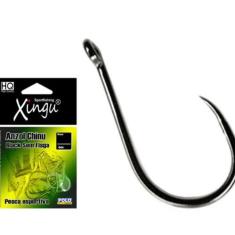 Kit 10 Anzol Pesca Sem Fisga Chinu Black N09 Afiado