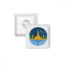 Thailand Special Temple Shield Teclado mecânico PBT Gaming Upgrade Kit