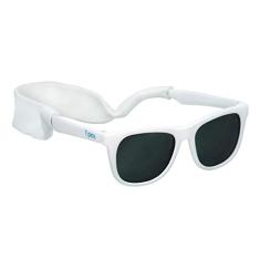 Green Sprouts Oculos de Sol Flexivel Branco, 2 a 4 Anos, Unissex-Crianças, Moderno