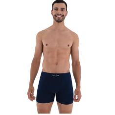 Cueca Boxer Micromodal Sem Costura Adulto Ajustável ao Corpo Lupo