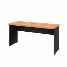 Escrivaninha Yaris Nogal Sevilha e Preta 150 cm