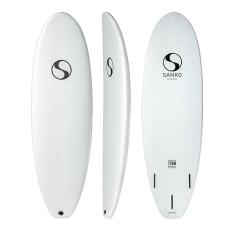 Prancha de Surf Softboard 6'2 em Polipropileno (Branco)