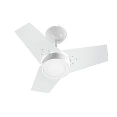 Ventilador de Teto FIT LED Venti-Delta Branco 220 V 130 W, Preto, 110V