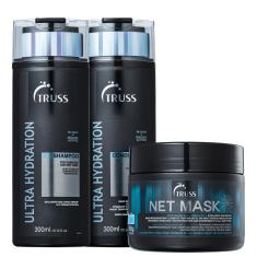 Kit TRUSS Ultra Hydration + Net Mask Trio (3 Produtos)