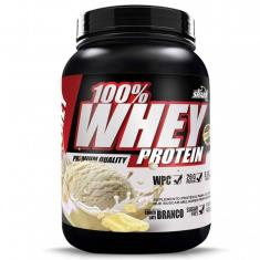 100% Whey Protein Shark Pro 900G Massa Chocolate Branco