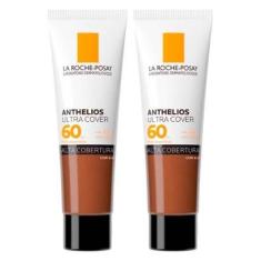 La Roche-Posay Anthelios Ultra Cover Kit com 2 Unidades – Protetor Solar Facial Com Cor FPS60 6.0 –-Unissex