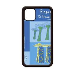 Capa Singapura para iPhone 12 Pro Max para Apple Mini Mobile Case Shell