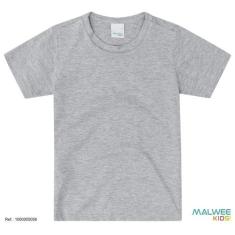 Camiseta Algodão Malwee - Cinza