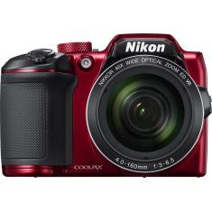 Nikon - COOLPIX B500 16.0-Megapixel Câmera Digital - Vermelho-26508