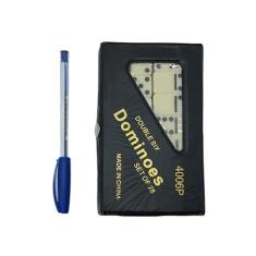 Dominó Pequeno 4cm 28 Peças Jogo Para Viagens Passeios