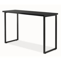 escrivaninha aparador quarto 120cm preto com preto - Sonho da Mamae
