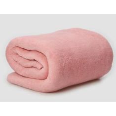 Lençol Solteiro De Plush com 02 Peças - BORGON, SALMÃO