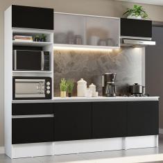 Cozinha Completa Topazio com Armário, Balcão e Tampo Madesa