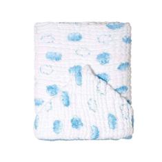 Toalha De Banho Soft Bamboo Com Capuz 1,15MX85Cm Nuvem Fofa