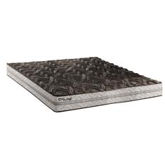 Colchão Queen Espuma D33 Pasquale Plus Euro Pillow Black (158x198x20) - Paropas