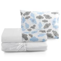 Jogo De Lençol 3 Pçs Para Cama de Solteiro Em Oferta Moderno - EMPÓRIO