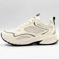 Tênis Via Marte Casual Flatform com Cadarço Feminino-Feminino