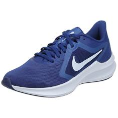 Nike Downshifter 10 Mens Running Trainers CI9981 Sneakers Shoes (UK 8.5 US 9.5 EU 43, Deep Royal Blue White 401)