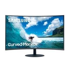 Monitor Samsung 31.5' LED, Curvo, Full HD, HDMI/DisplayPort, VESA, Ajuste de Ângulo, FreeSync, Som Integrado - LC32T550FDLXZD