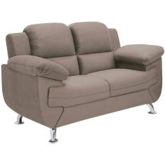 Sofá Avalon 152cm com 2 Lugares em Veludo e Espuma D-33 Linoforte