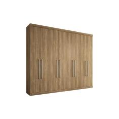 Guarda Roupa Casal 8 Portas e 4 Gavetas Master Vip 8.4 Jatoba/Atacama - Santos Andirá
