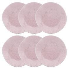 Conjunto de Pratos Rasos 06 Peças Prisma Schmidt