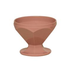 Taça Caribe De Sobremesa 150ml Rosé Em Polipropileno Linha Tendências Vem