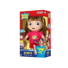 Boneca Gi Neto Com 14 Frases Original - Rosita, Vermelho