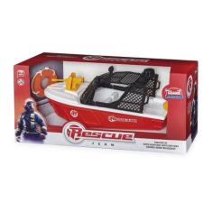 Brinquedo Barco de Resgate Bombeiro c/ Acessório - Usual. - toys
