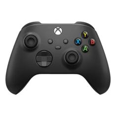 Controle Sem Fio Xbox Series X e S Microsoft, Carbon Black, Bluetooth, Preto