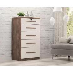 Cômoda Lara 5 gavetas - Quarta Divisão