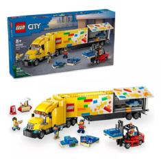 Lego 60440 City Caminhão De Entrega Amarelo -1061 peças