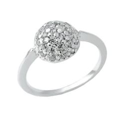 Anel Bola de Cristais - Cod 426 - Carlitos Joias, 28