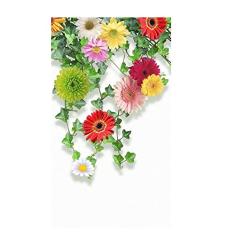 Aplicação de Película de Janela Privacidade Película de Janela Aderência Estática Sem Cola Decorativa Girassol Tratamentos de Janela Coberturas de Janela Adesivo de Vidro para Adesivos de Janela