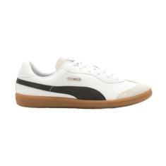 PUMA Tênis unissex King 21 Indoor Training, Branco, 39
