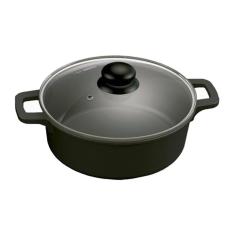 Panela de Ferro Fundido Faires Nº 20 com Tampa de Vidro